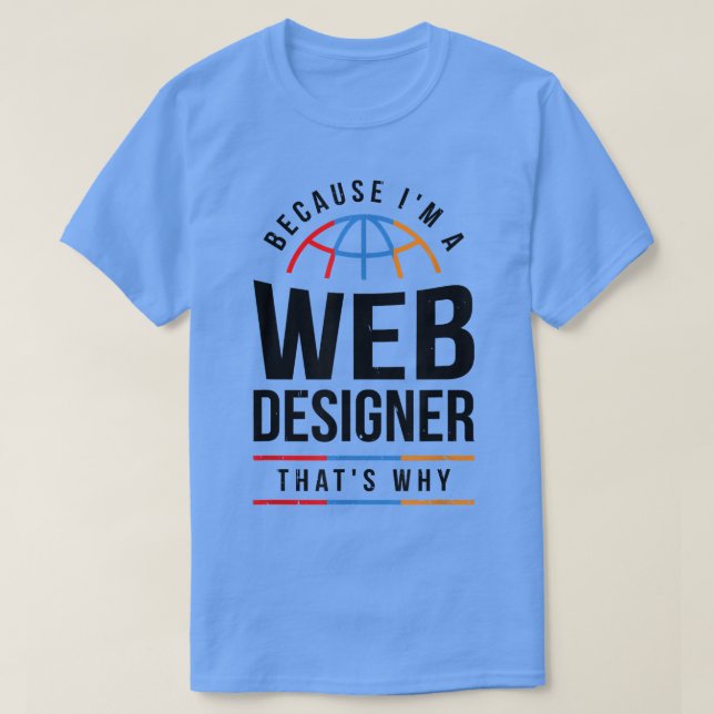 T-shirt Conception informatique et informatique pour un co (Design devant)