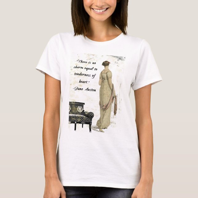 T-shirt Conception inspirée par Regency de Jane Austen (Devant)