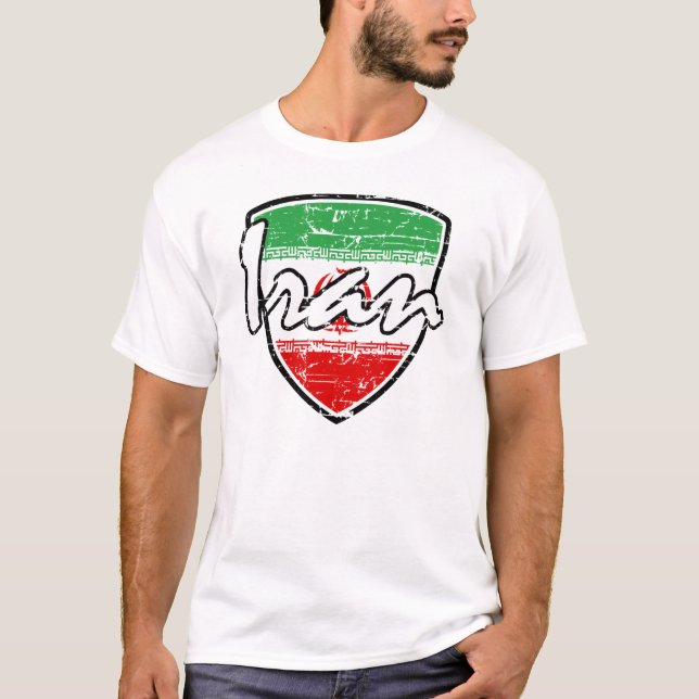 T-shirt Conception iranienne de bouclier (Devant)