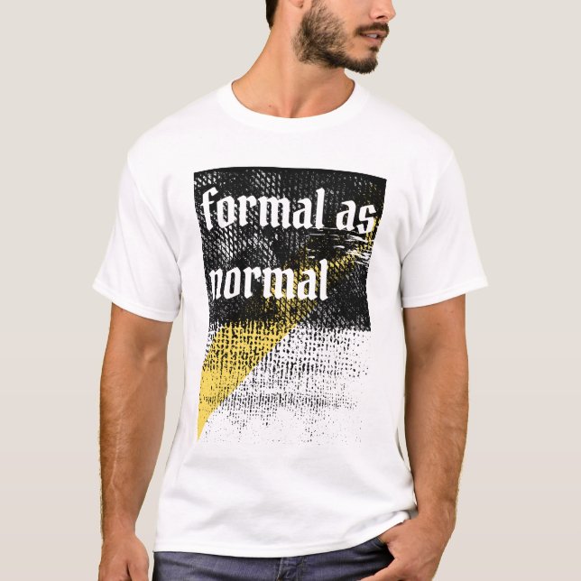 T-shirt Conception ironique grunge anti-formelle (Devant)