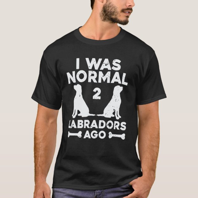 T-shirt Conception Labrador Mignon Pour Hommes Femmes Labr (Devant)