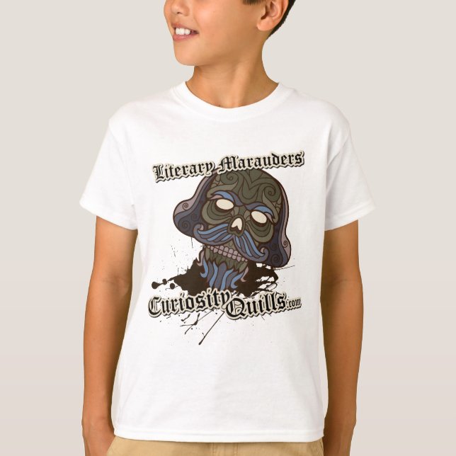 T-shirt Conception littéraire de maraudeur de presse de (Devant)