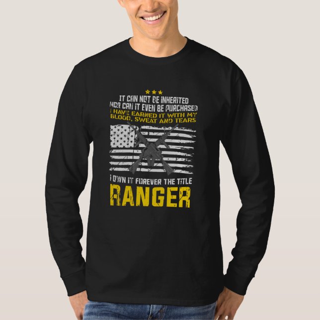 T-shirt Conception militaire des Rangers (Devant)