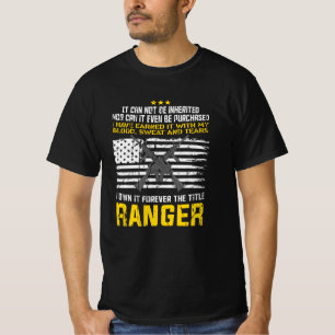 T-shirt Conception militaire des Rangers