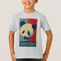 Conception mise en danger d'art de bruit de panda