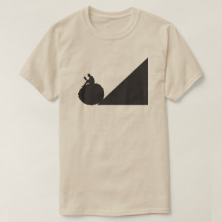 T-shirt Conception moderne amusante avec message intellige