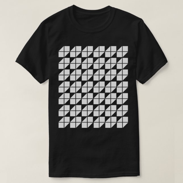 T-shirt conception motif géométrique minimale (Design devant)