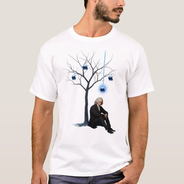 T-shirt conception Newton & Pomme (Devant)
