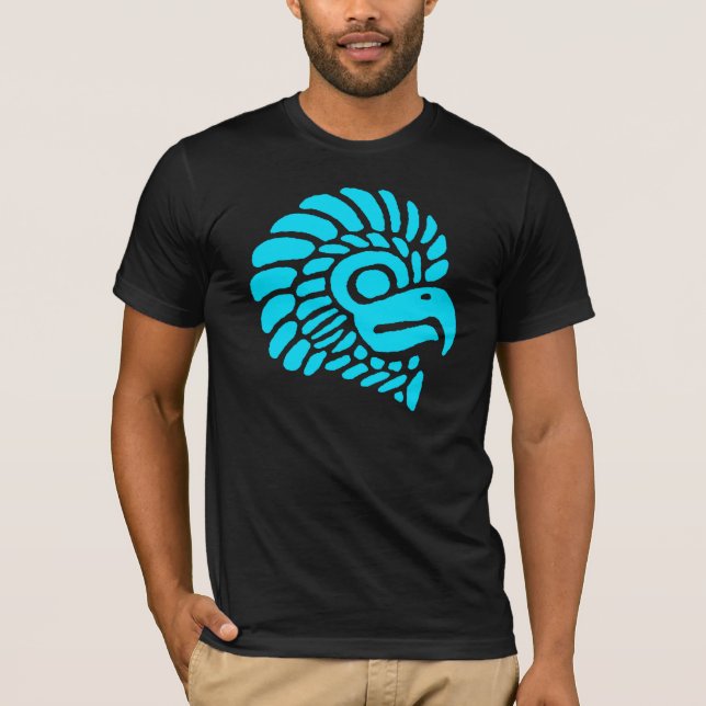 T-shirt Conception nord-américaine d'Eagle d'Indien (Devant)