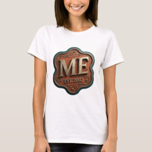 T-shirt Conception Or Moderne ME EST 2002