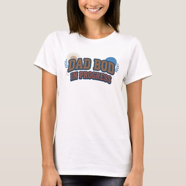 T-shirt Conception originale DAD BOG PROGRESS Classique (Devant)
