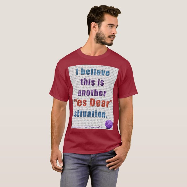 T-shirt Conception oui chère (Devant entier)