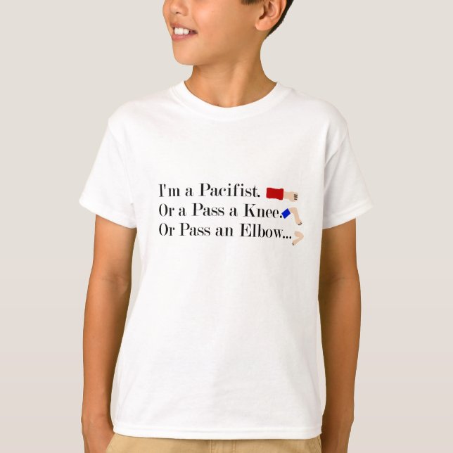 T-shirt Conception pacifiste d'humour de MIXED MARTIAL ART (Devant)