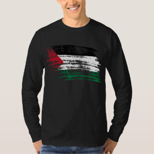 T-shirt Conception palestinienne fraîche de drapeau