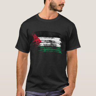 T-shirt Conception palestinienne fraîche de drapeau