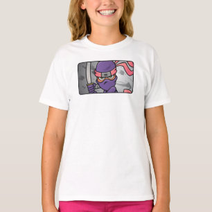 T-shirt Conception personnalisée de Ninja pourpre