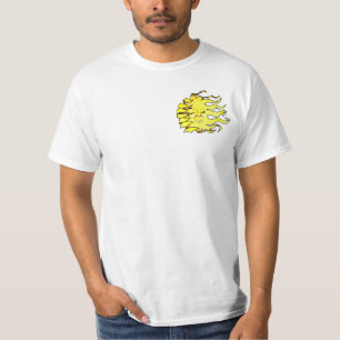 T-shirt Conception personnalisée du soleil tatouage