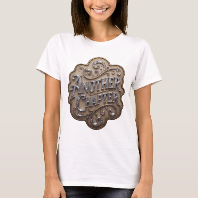 T-shirt Conception personnalisée Edgy Silver ANOTHER CHAPT (Devant)