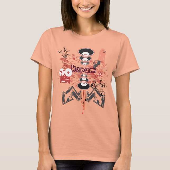 T-shirt Conception personnalisée originale pour Keram, art (Devant)