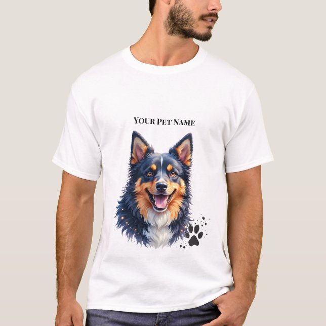 T-shirt Conception personnalisée simple et moderne du nom  (Devant)