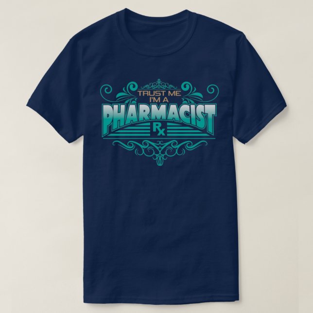 T-shirt Conception Pharmaceutique Pour Les Étudiants En Ph (Design devant)