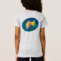 Conception photographique de poisson-perroquet sou