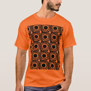 T-shirt Conception pop en orange