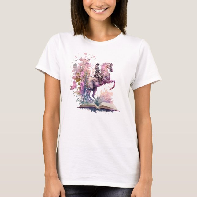 T-shirt Conception pour amateur de livres de fantasy (Devant)
