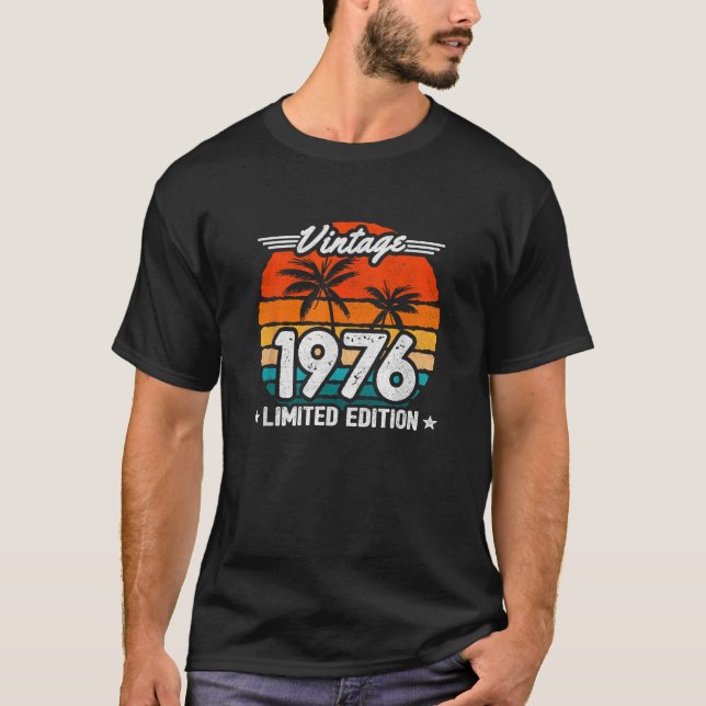 T-shirt Conception Pour Anniversaire Classique 50 Ans Limi (Devant)