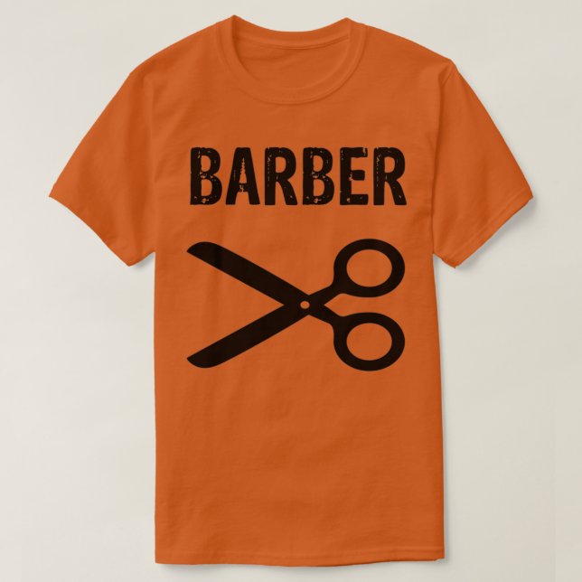 T-shirt Conception pour barbier (Design devant)