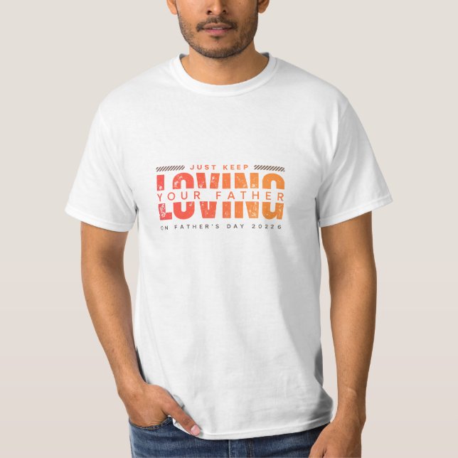 T-shirt Conception pour la fête des pères 2026 (Devant)