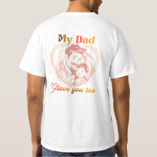 T-shirt Conception pour la fête des pères conception de