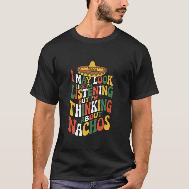 T-shirt Conception pour les amateurs de nourriture mexicai (Devant)