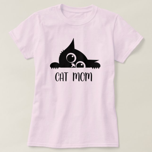 T-shirt Conception pour les amoureux de chats (Design devant)