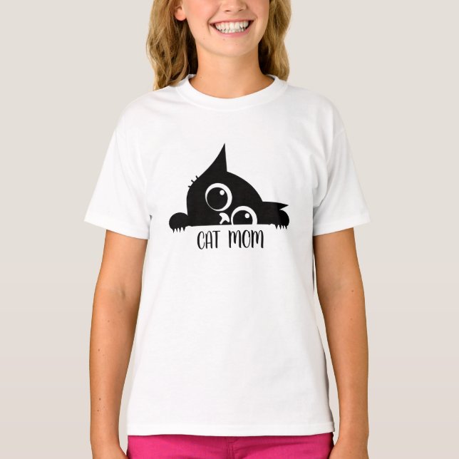 T-shirt Conception pour les amoureux des chats (Devant)