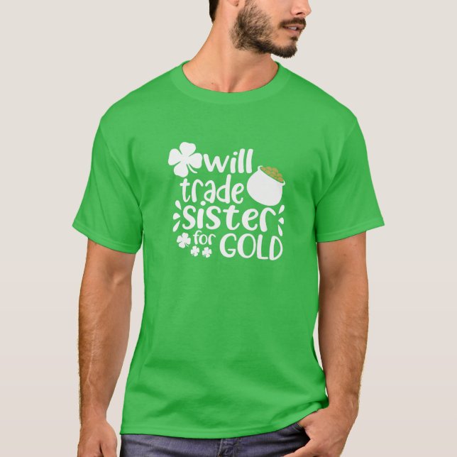 T-shirt Conception Pour Les Filles Aimer Joke Soeur De Com (Devant)