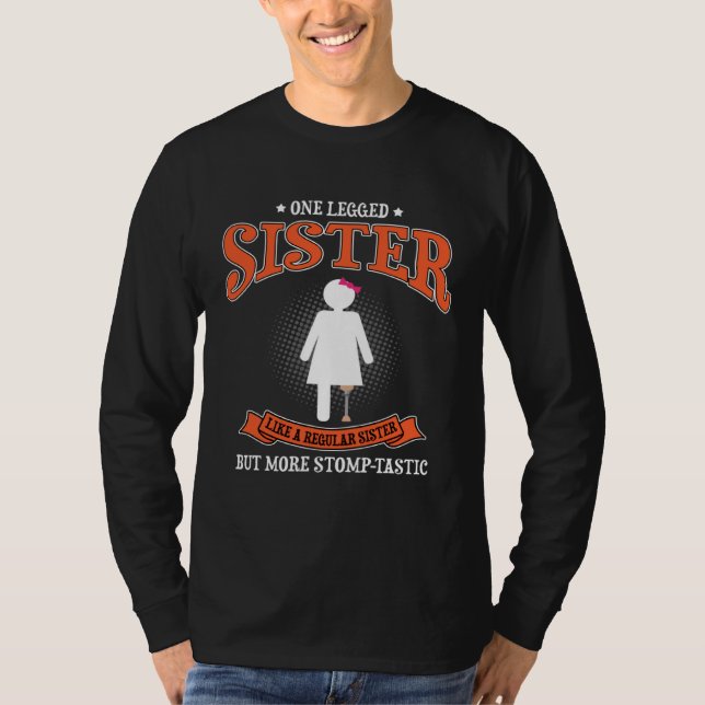 T-shirt Conception pour survivant d'amputation de prothèse (Devant)