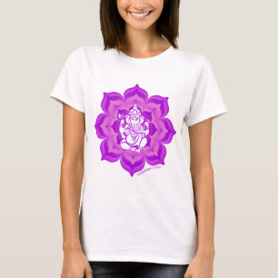T-shirt Conception pourpre de Ganesh