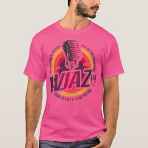 T-shirt Conception radio vintage WJAZ
