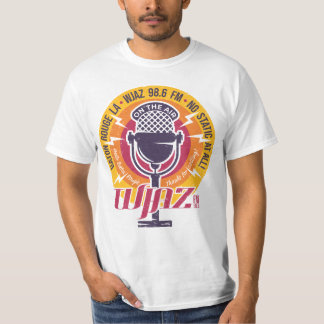 T-shirt Conception radio vintage WJAZ FM