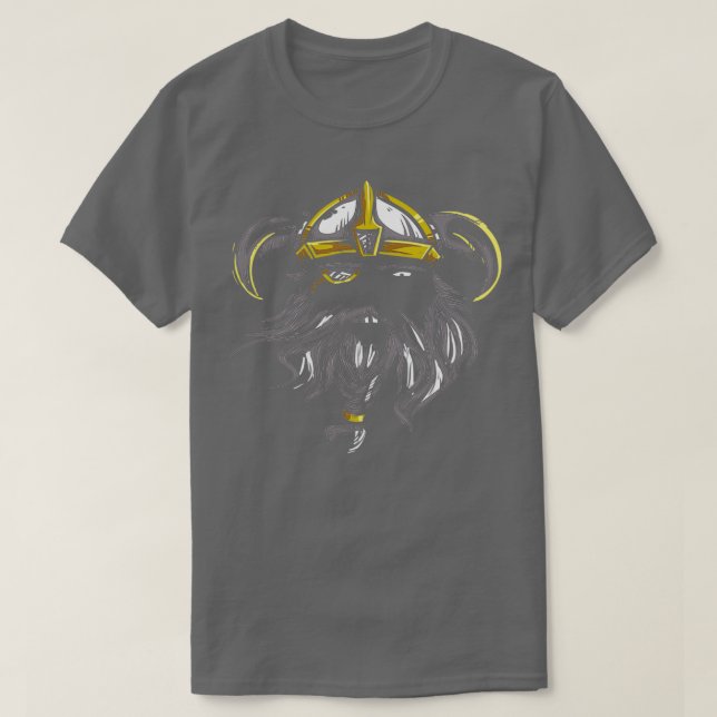 T-shirt Conception Rangar Cool de Vikings barrés (Design devant)