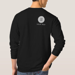 T-shirt Conception recto verso de votre entreprise Logo Me