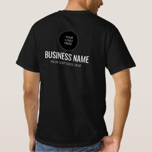 T-shirt Conception recto-verso Imprimer Logo Personnel Per