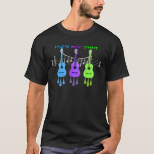 T-shirt Conception retirée de guitares du professeur de