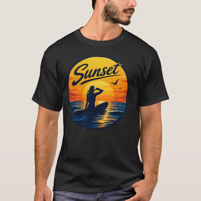 T-shirt Conception Rétro 70  (Devant)