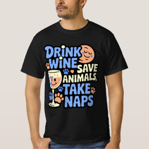 T-shirt Conception Rétro Années 70 Amoureux du Vin