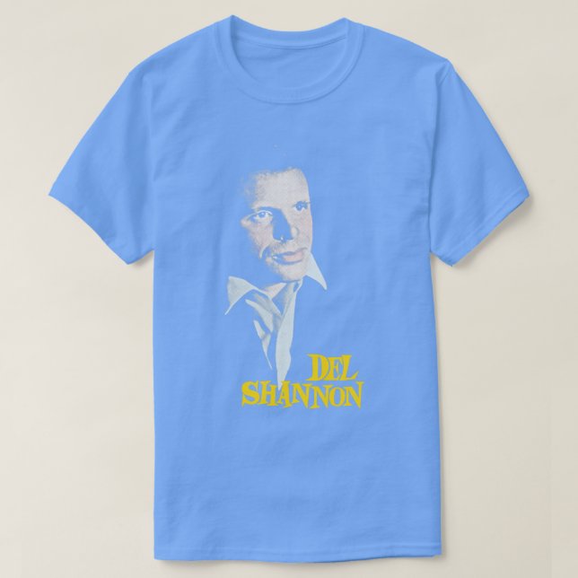 T-shirt Conception rétro de Del Shannon (Design devant)