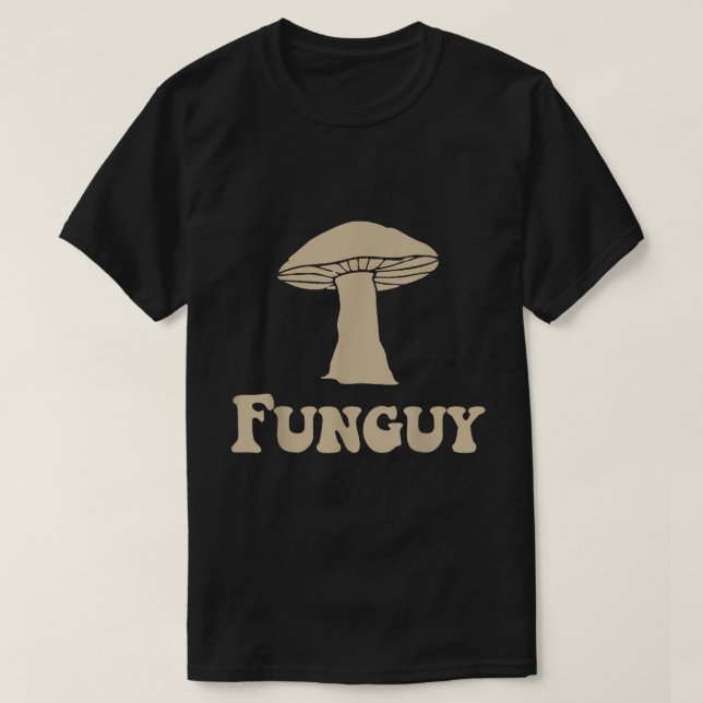 T-shirt Conception rétro de jeu de mots sur les champignon (Design devant)