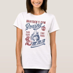 T-shirt Conception Rétro de la salle de sport de Brayden p