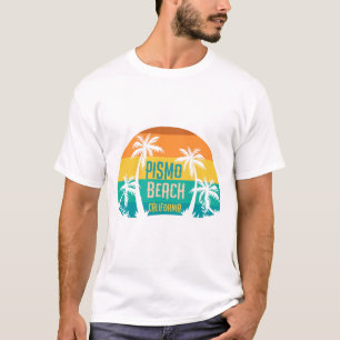 T-shirt Conception Rétro de Pismo Beach